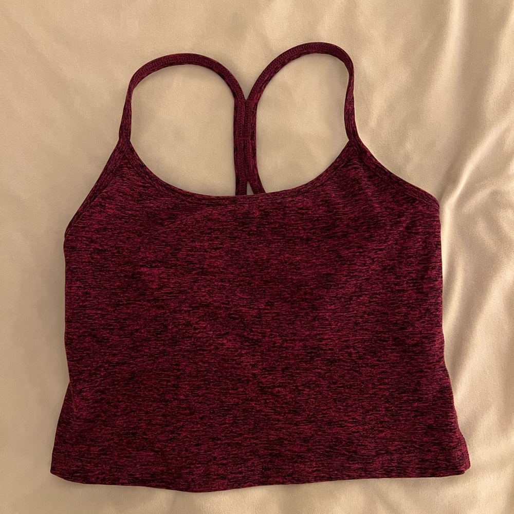 Beyond Yoga Purple Strappy Tank Top